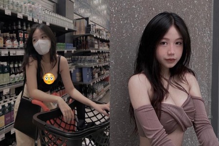 美女清涼衣着逛超市照瘋傳　網民起底確認是越南網紅：理想女友￼